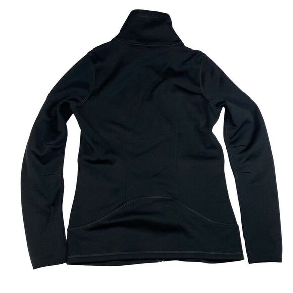 Nike Golf Jacket Pebble Beach Therma-Fit Zip Front Black High Neck Medium - Picture 7 of 9